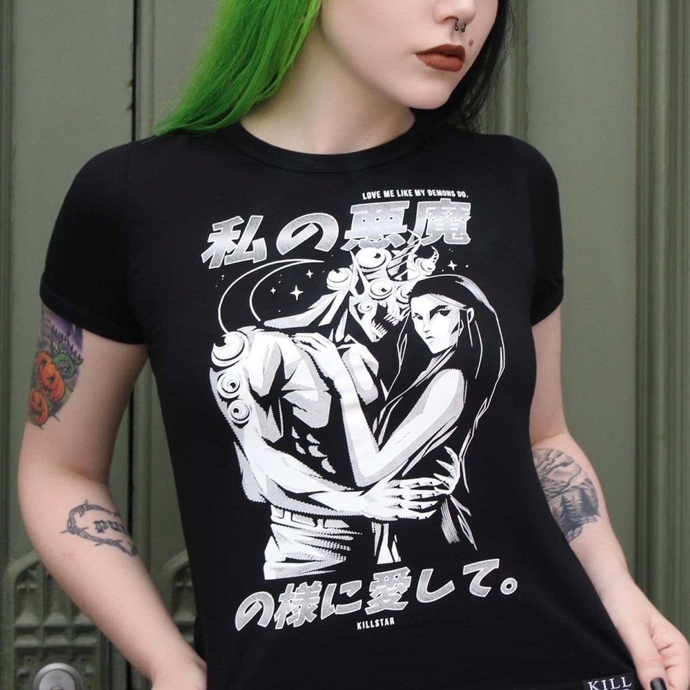 KILLSTAR Demon Lover Ringer Top